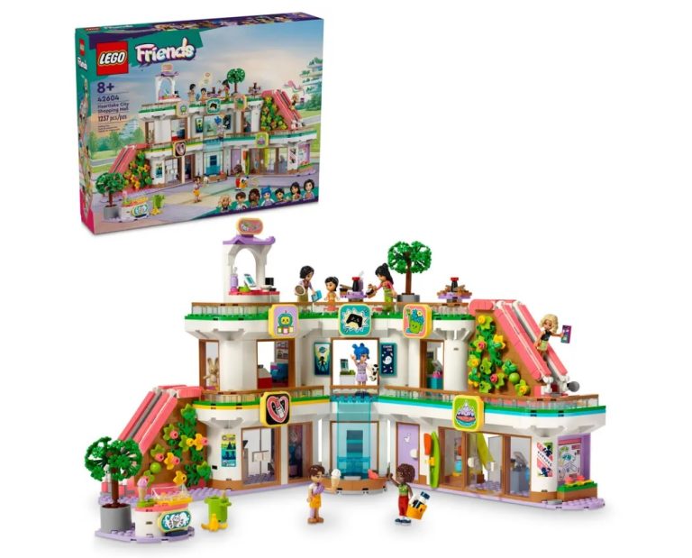 LEGO Friends 42604 Heartlake City Shopping Mall January 2024 Front Box