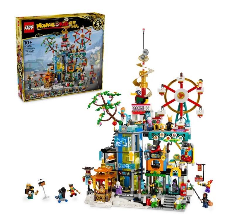 LEGO Monkie Kid 80054 Megapolis City 5th Anniversary January 2024 Front Box