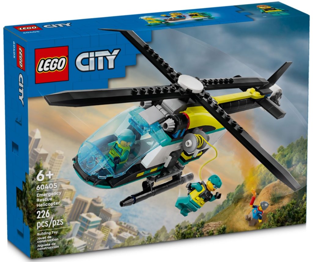 [US] LEGO Cherry Blossoms (36% off), City Emergency Rescue Helicopter ...