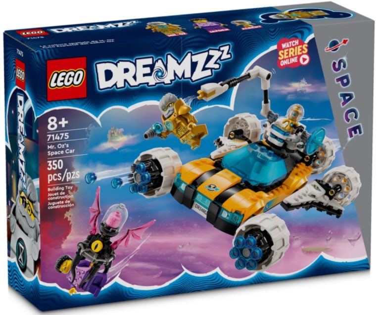 LEGO DREAMZzz Space 71475 Mr. Oz's Space Car January 2024 Release Date Front Box