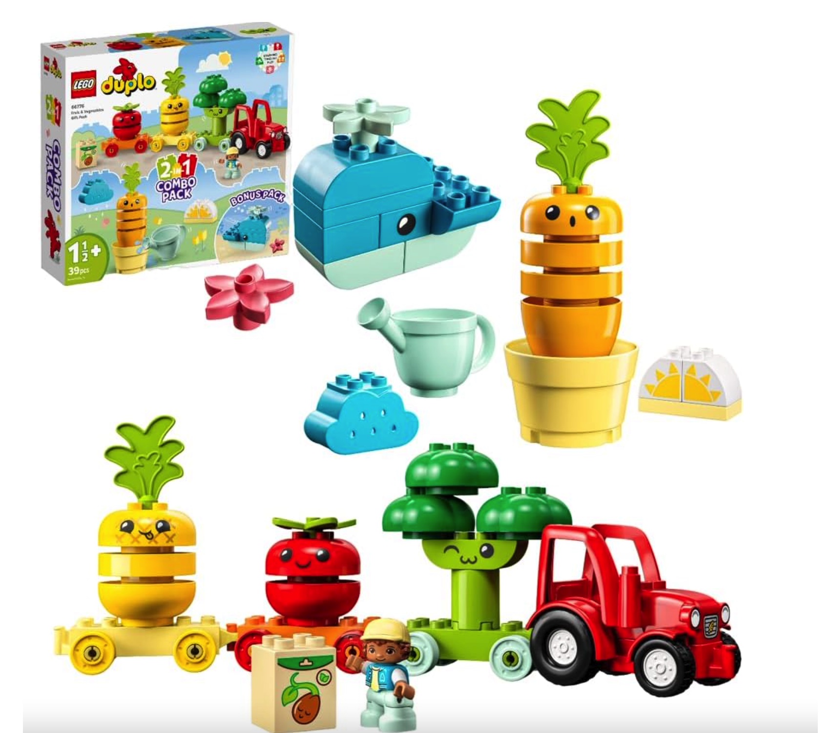 US LEGO DUPLO Sale Classic Alphabet Town 20 off Creative Building Time 20 off Fruit Vegetables 3in1 Gift Pack 20 off or Wild Animals of Europe 30 off Toys N Bricks