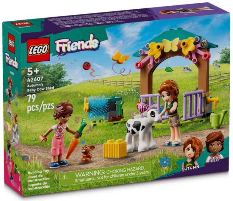 LEGO Friends 42607 Autumn's Baby Cow Shed January 2024 Release Date Front Box