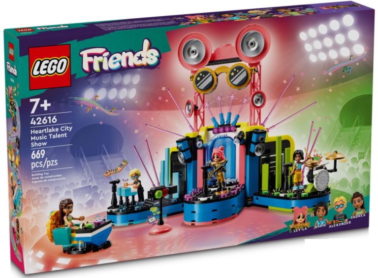 LEGO Friends 42616 Heartlake City Music Talent Show January 2024 Release Date Front Box