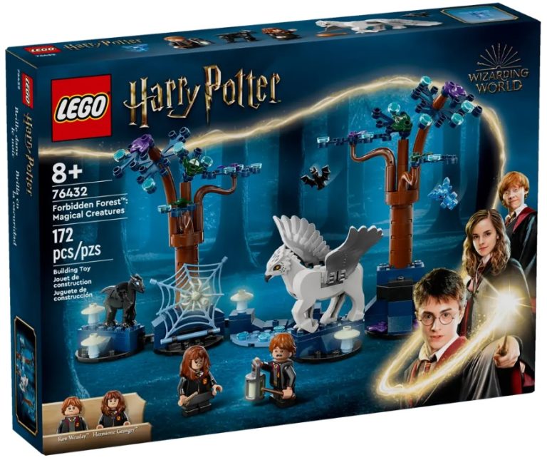 LEGO Harry Potter 76432 Forbidden Forest Magical Creatures March 2024 Release Date Front Box