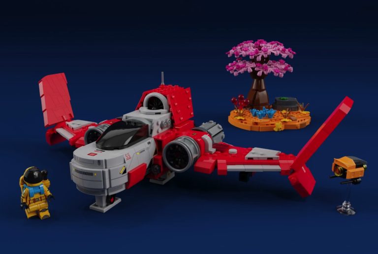 LEGO IDEAS No Man’s Sky Radiant Pillar BC1 Project Creation by nasa105 Achieves 10 000 Supporters