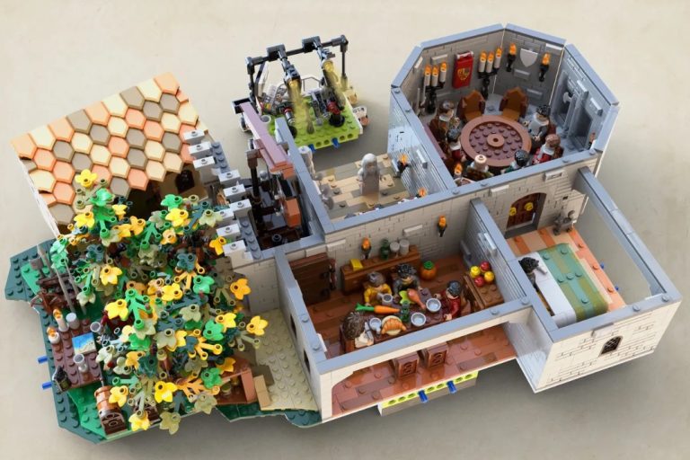 LEGO IDEAS Project Creation Kaamelott, The Knights of the Round Table by Lincoln SixBricks Achieves 10 000 Supporters