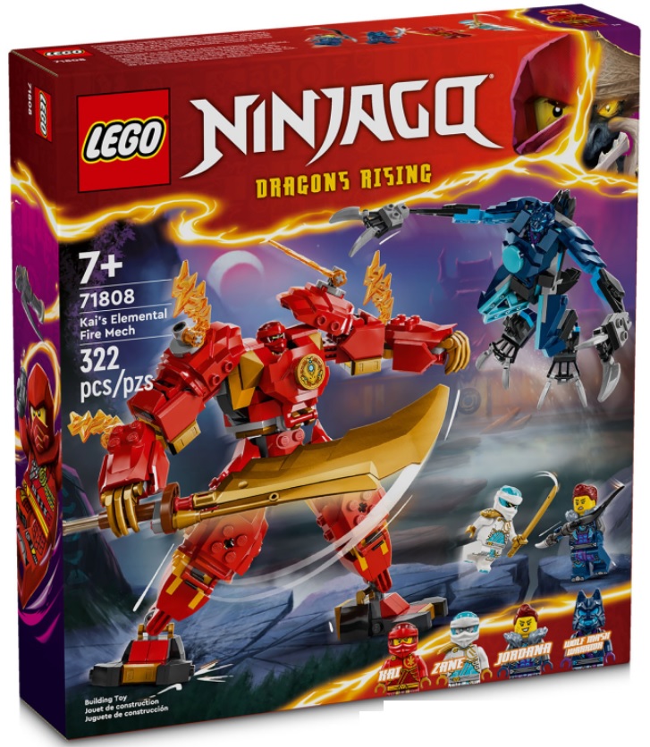 LEGO Ninjago Januar 2024: Meisterdrache, Mechs & Gleiter