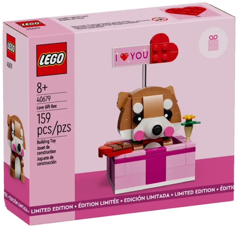 LEGO 40679 Love Gift Box Valentine's Day 2024 February Front Box