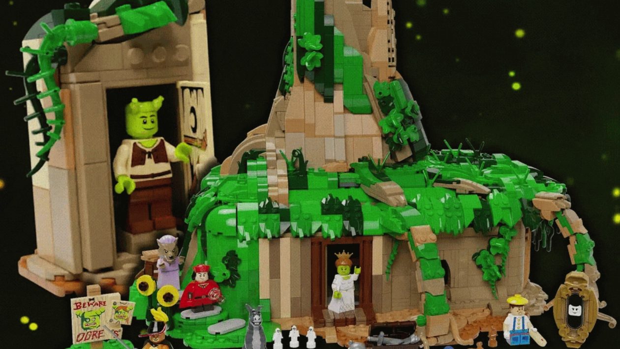 Shrek lego top set