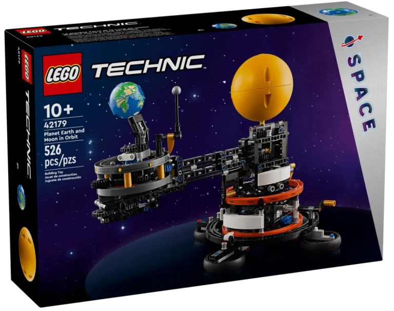 LEGO Technic Space 42179 Planet Earth and Moon in Orbit March 2024 Release Date Front Box