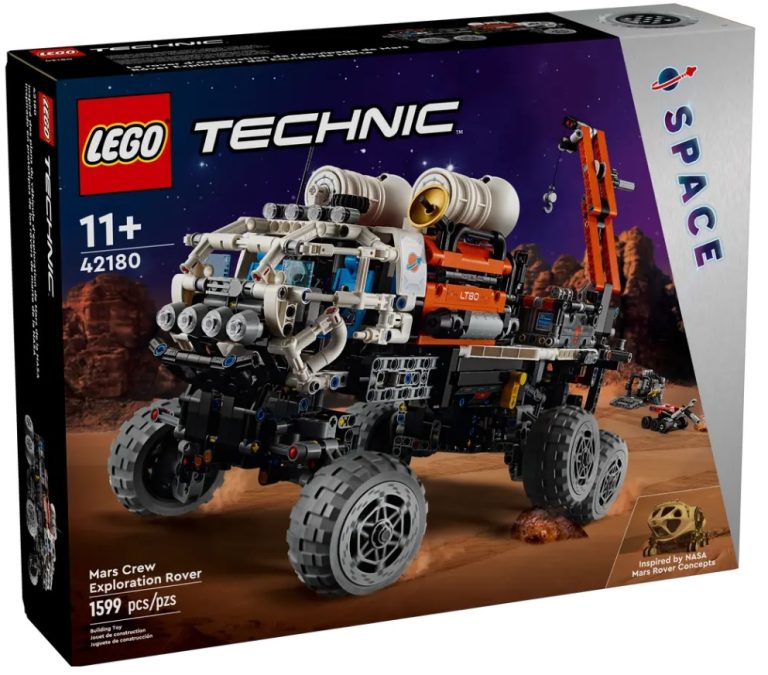 LEGO Technic Space 42180 Mars Crew Exploration Rover March 2024 Release Date Front Box