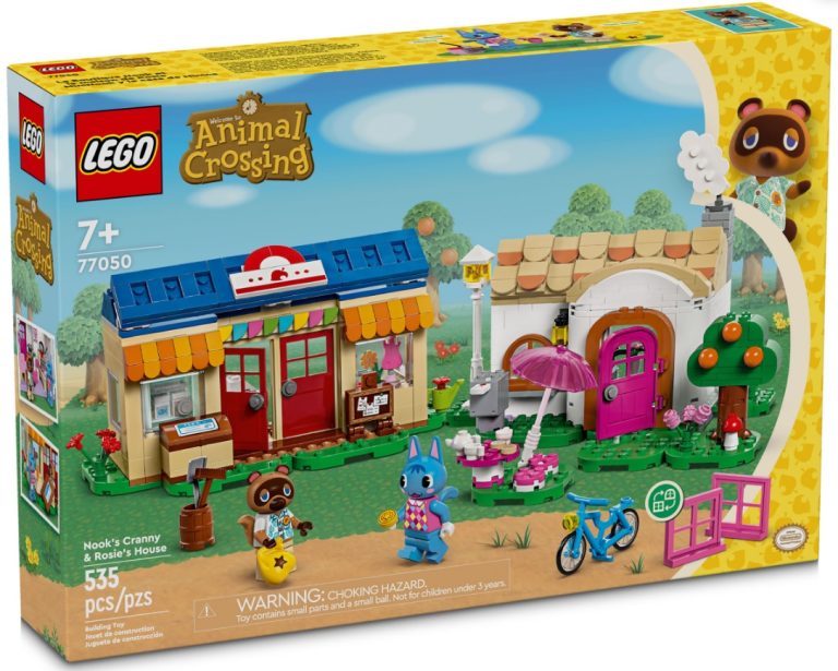 LEGO Animal Crossing 77050 Nook's Cranny & Rosie's House March 2024 Release Date Front Box