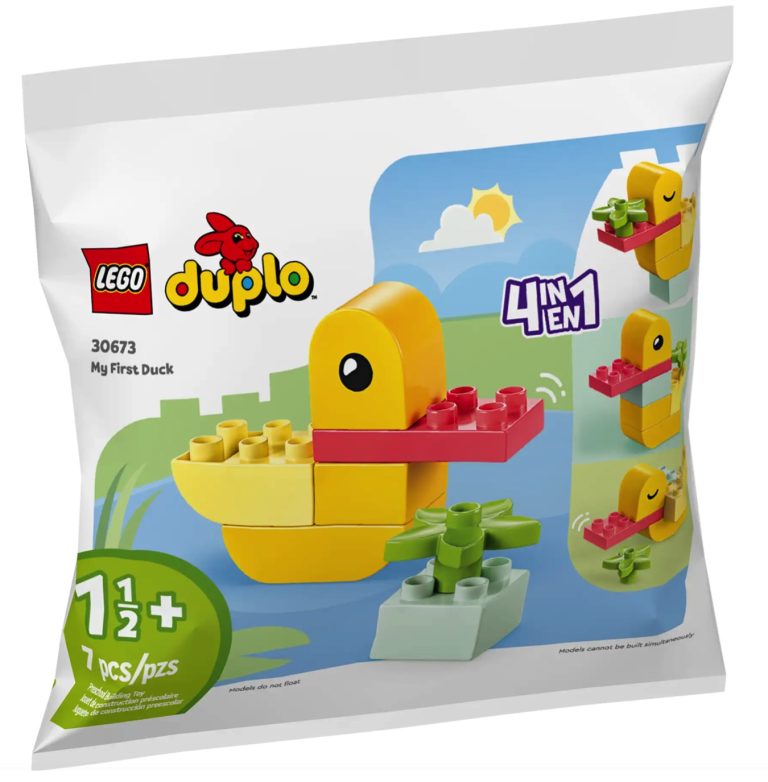 LEGO Duplo 4in1 30673 My First Duck Polybag Packaging February 2024 GWP