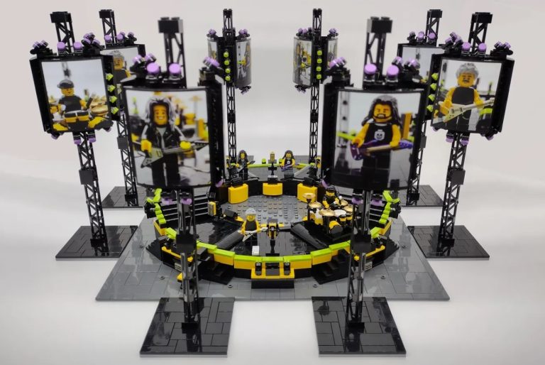 LEGO IDEAS Metallica M72 World Tour Project Creation by MetalliBrick Achieves 10 000 Supporters