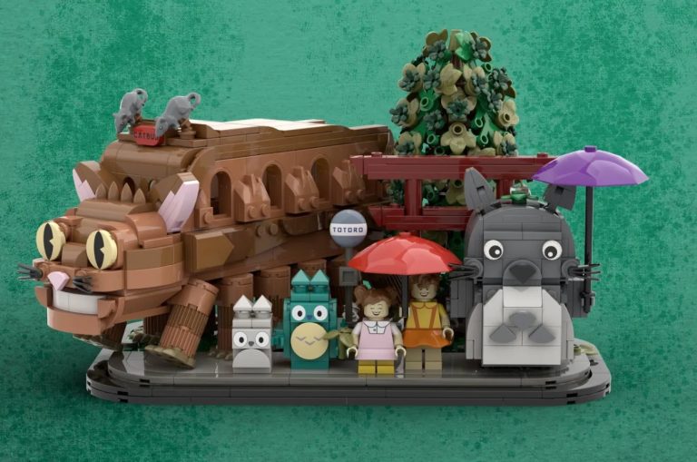LEGO IDEAS My Neighbor Totoro Project Creation by danielbradleyy Achieves 10 000 Supporters