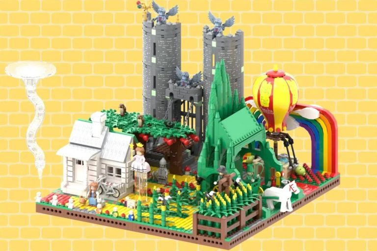 LEGO IDEAS The Wizard of Oz 85th Film Anniversary Project Creation by The Wizard of Oz Achieves 10 000 Supporters