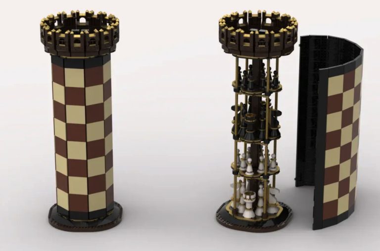 LEGO IDEAS Tower Chess by Ferbrick1 Project Creation Achieves 10 000 Supporters
