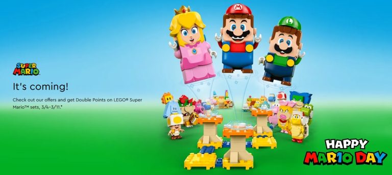 LEGO Super Mario MAR10 Day 2024 Promotions & Offers Double Insider Reward Points at LEGO Shop at Home