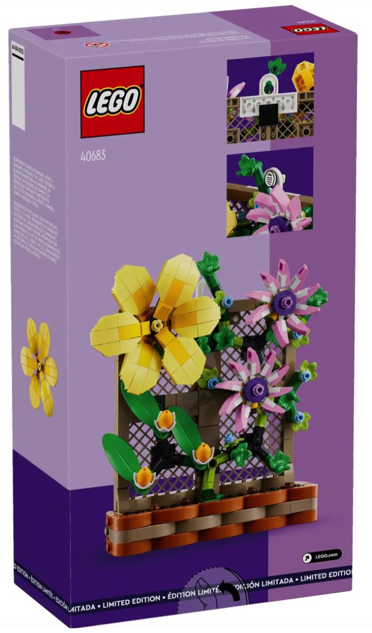 LEGO 40683 Flower Trellis Display GWP 2024 Set Images Bricks RSS