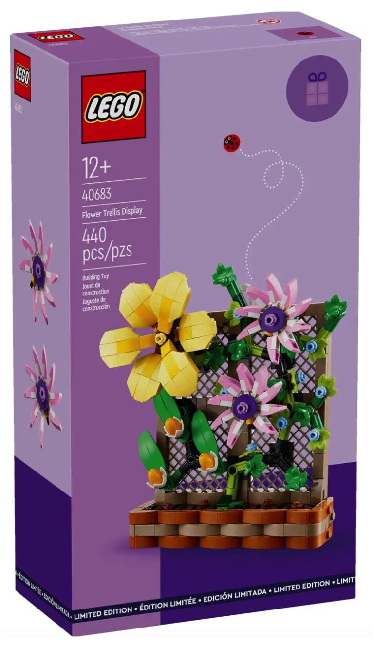 LEGO 40683 Flower Trellis Display GWP 2024 Front Box
