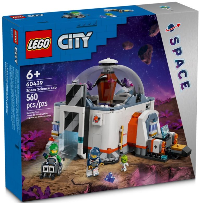 LEGO City Space 60439 Space Science Lab April 2024 Release Date Front Box
