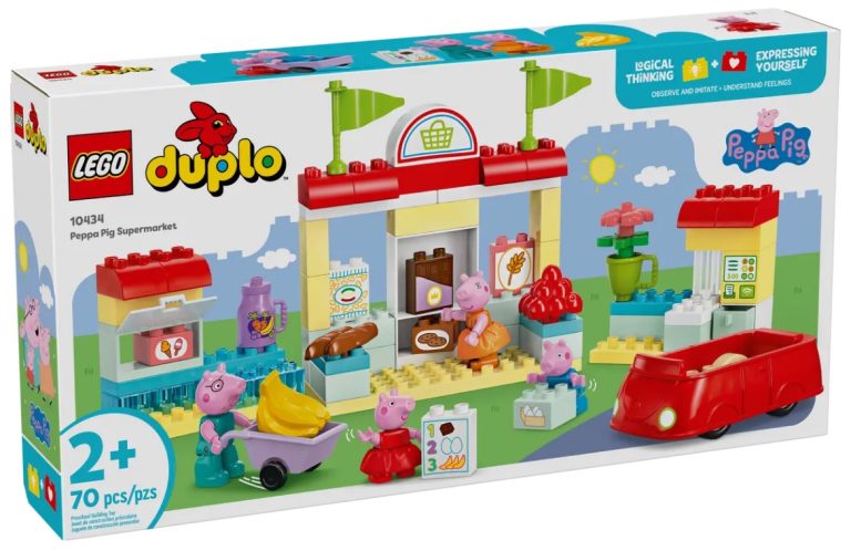 LEGO Duplo 10434 Peppa Pig Supermarket August 2024 Release Date Front Box