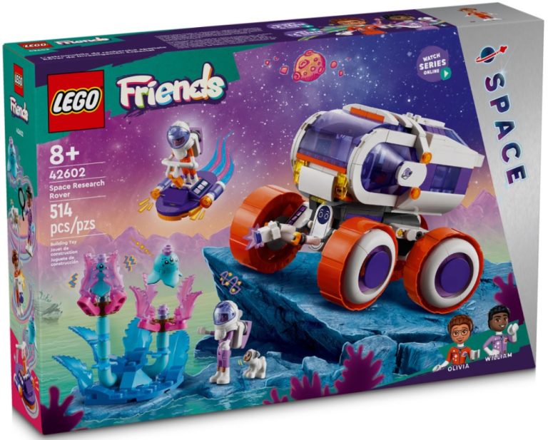 LEGO Friends Space 42602 Space Research Rover April 2024 Release Date Front Box