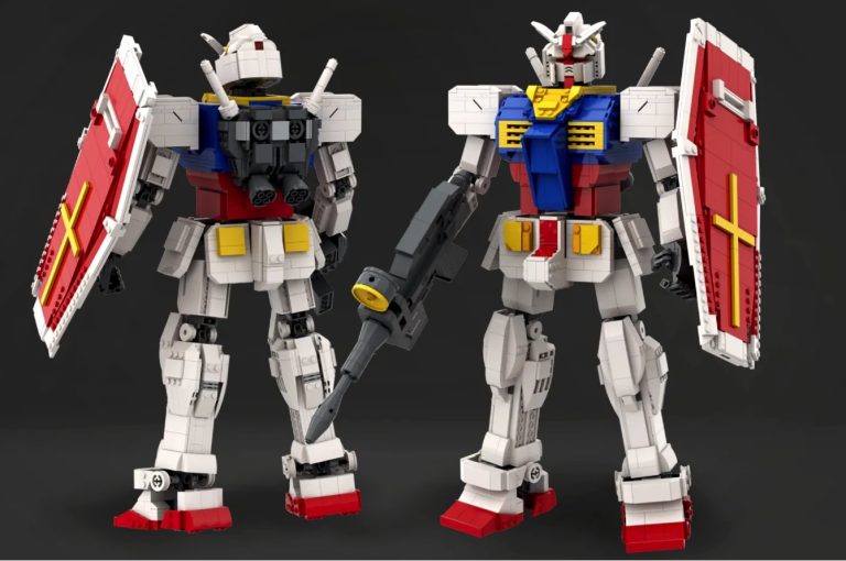 LEGO IDEAS Gundam by legotruman Project Creation Achieves 10 000 Supporters