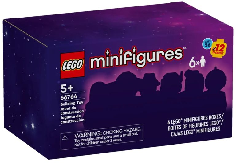 LEGO 66764 Series 26 Space Minifigures 6 Pack May 2024 Release Date Front Box (71046)