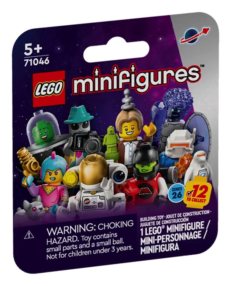 LEGO 71046 Series 26 Space Collectable Minifigures May 2024 Release Dates, Prices & Set Image Leaks Front Box