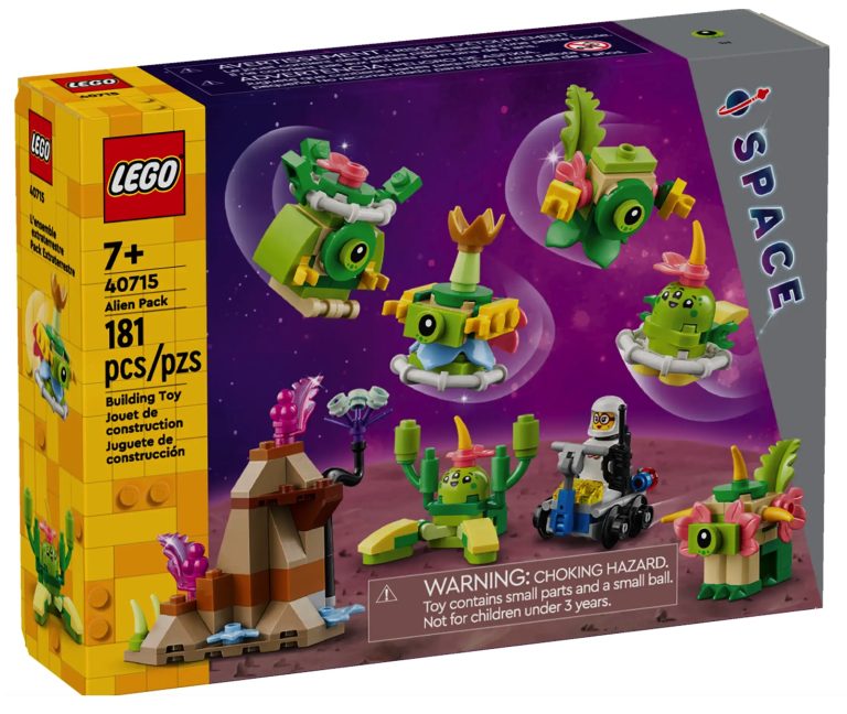 LEGO Space 40715 Alien Pack May 2024 Set Images & Release Dates Front Box