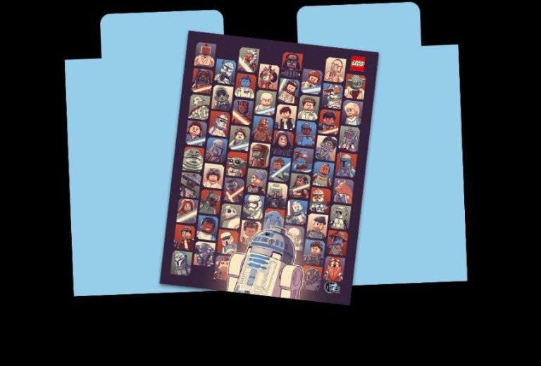 LEGO Star Wars Art Print May 2024 at LEGO Insiders Reward Center by Artist Joe Hogan