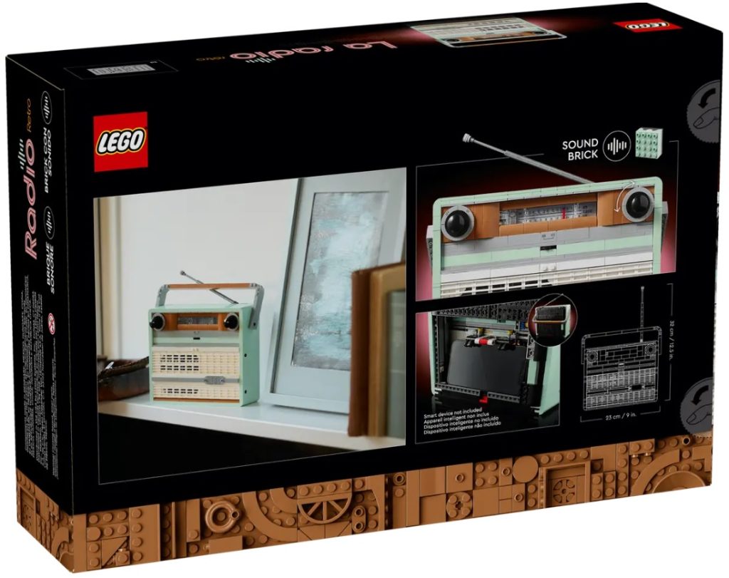 18+ LEGO Icons 10334 Retro Radio Summer June 2024 Set Images, Prices ...