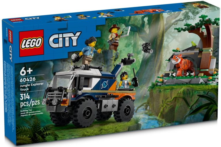 LEGO City 60426 Jungle Explorer Off-Road Truck Summer June 2024 Release Date Front Box