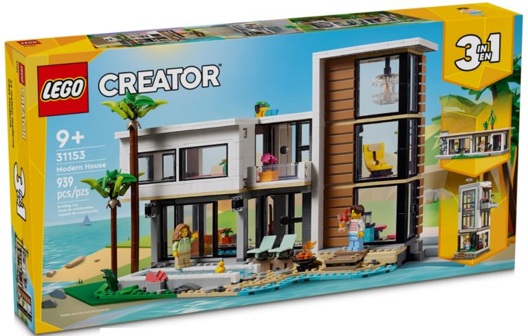 LEGO Creator 3in1 31153 Modern House Summer June 2024 Release Date Front Box