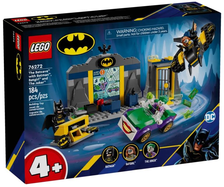 LEGO DC Comics 76272 The Batcave with Batman, Batgirl and The Joker Summer August 2024 Release Date Front Box