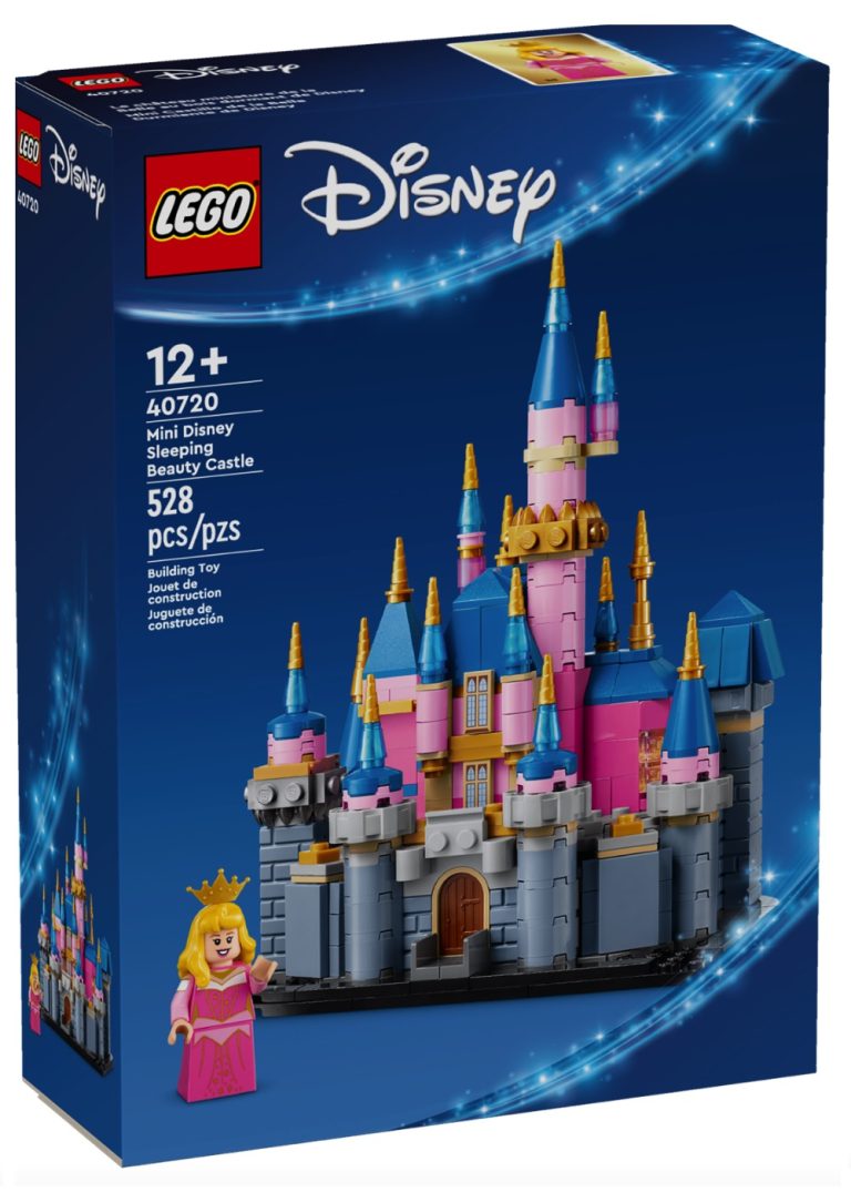 LEGO Disney 40720 Mini Disney Sleeping Beauty Castle June 2024 Release Date Front Box