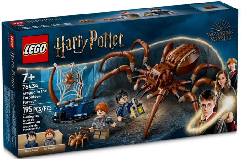 LEGO Harry Potter 76434 Aragog in the Forbidden Forest Summer June 2024 Release Date Front Box