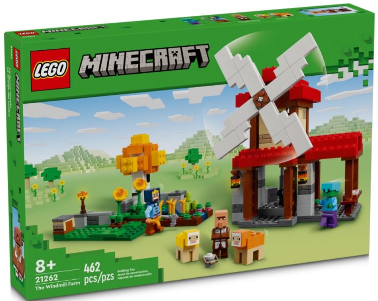 LEGO Minecraft 21262 The Windmill Farm Summer June 2024 Release Date Front Box