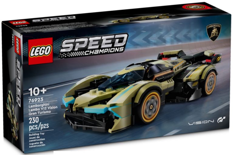 LEGO Speed Champions 76923 Lamborghini Lambo V12 Vision GT Super Car Summer June 2024 Release Date Front Box