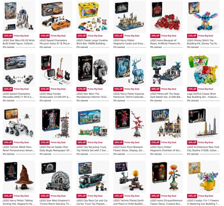 Amazon Canada LEGO Prime Day Deals October 2024