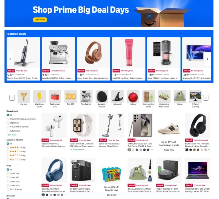 Amazon USA LEGO Prime Day Deals October 2, 2024 Second Day