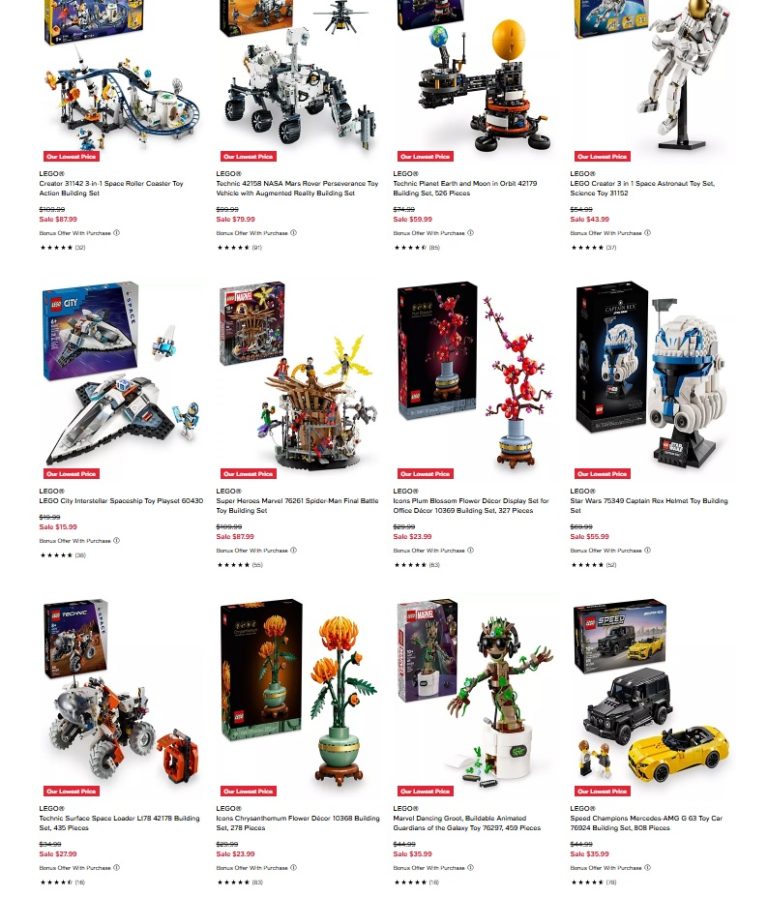 Macy's US LEGO October 2024 Sales & Deals