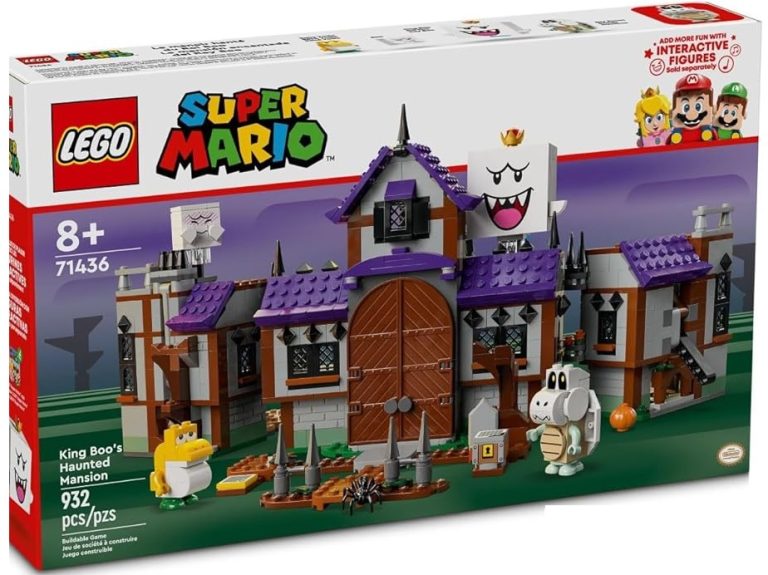 LEGO Super Mario King Boo's Haunted Mansion 71436 Front Box