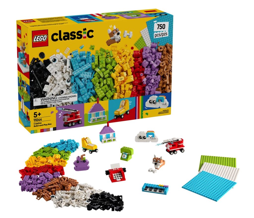 LEGO Classic 11044 Creative BuildandPlay Box March 2025 Set Images