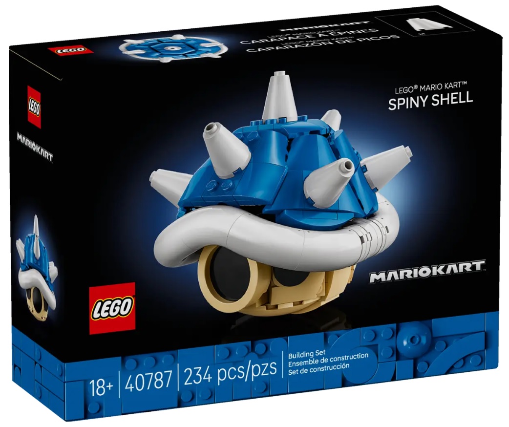 18+ LEGO Super Mario 40787 - Mario Kart Spiny Shell Now Available