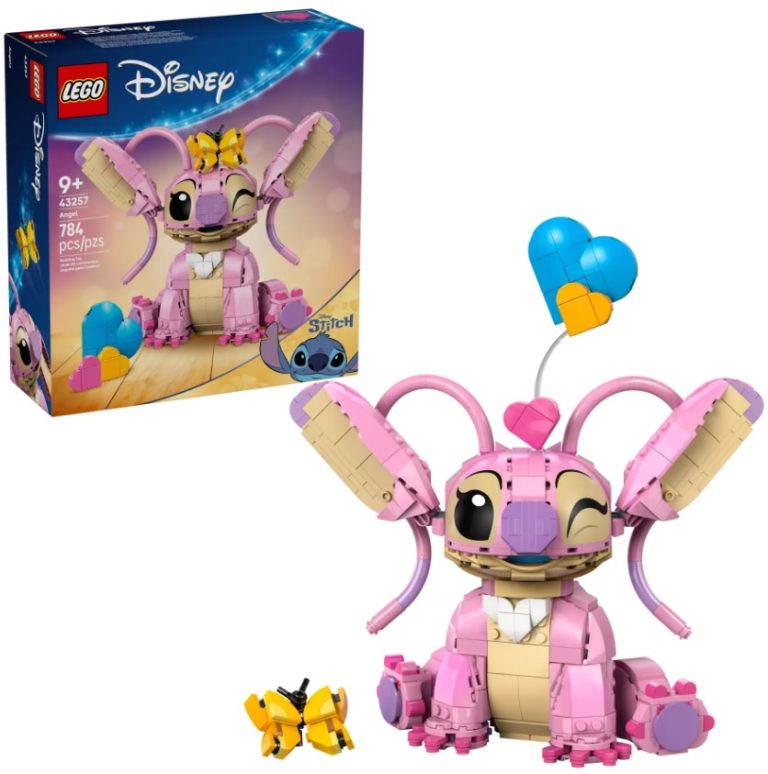 LEGO Disney 43257 Angel Mickey & Friends Stitch June 2025 Release Date Front Box