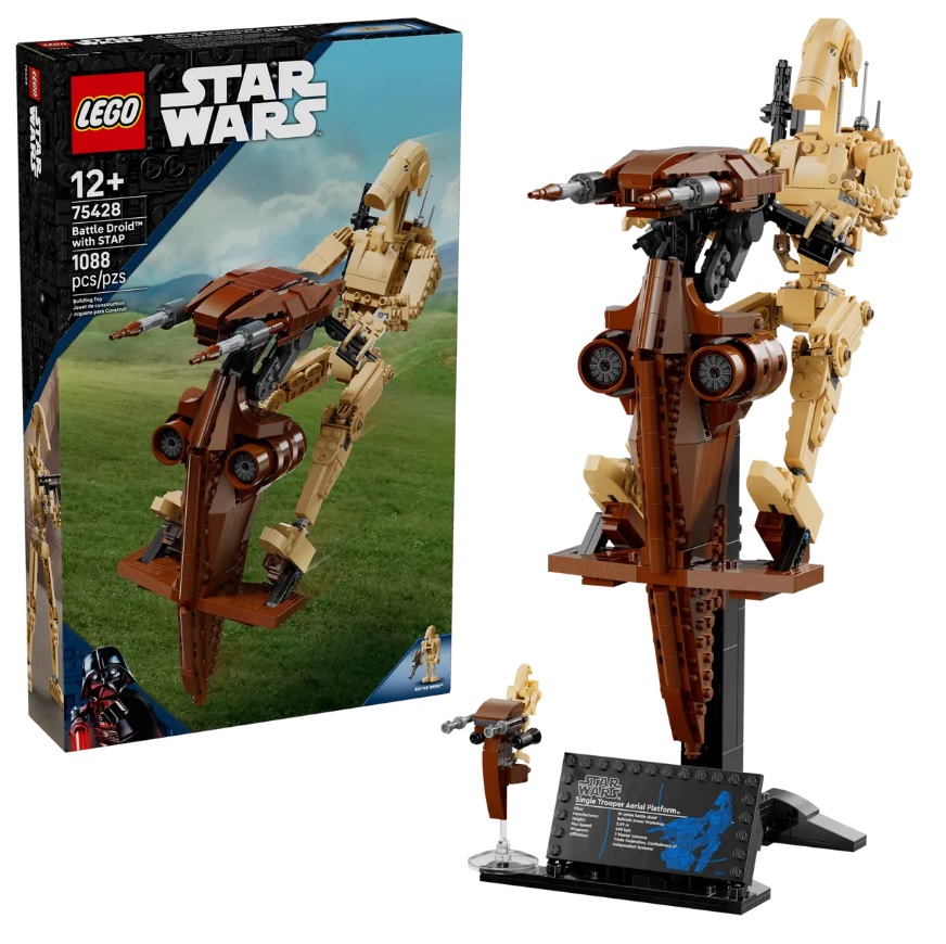LEGO Star Wars 75428 Battle Droid with STAP July 2025 Set Images