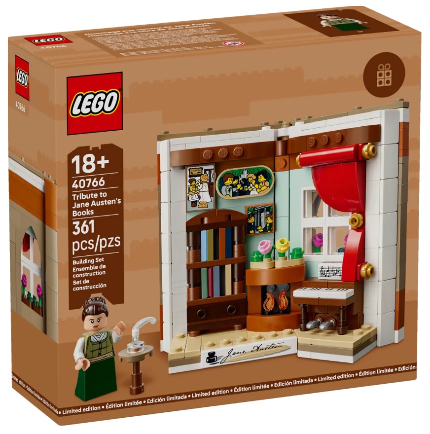 Review] 18+ LEGO 40766 Tribute to Jane Austen's Books GWP Promo Set -