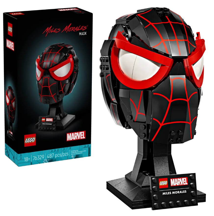 18+ LEGO Marvel 76329 Miles Morales' Mask Summer July 2025 Set